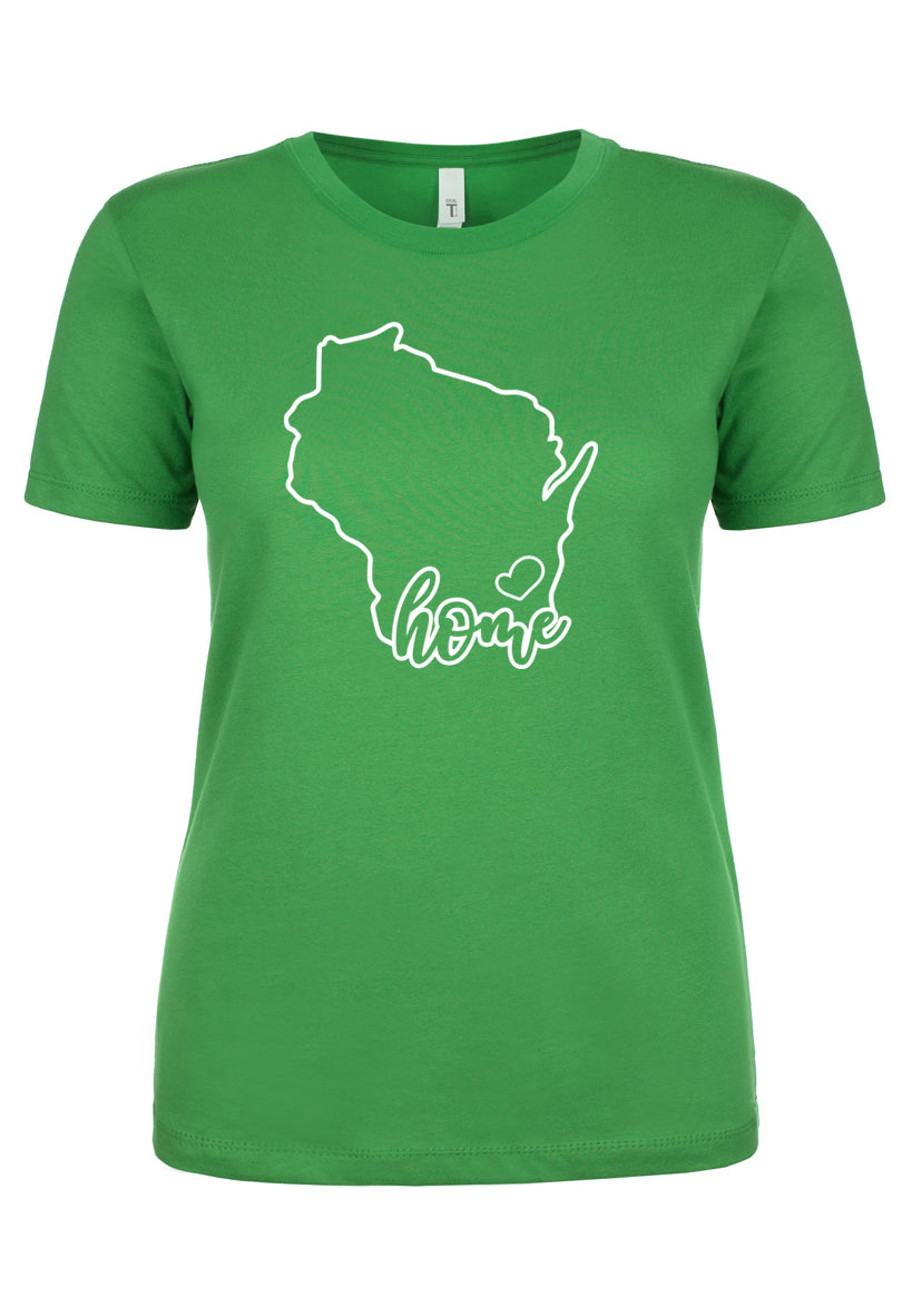 Wisconsin T-Shirts-Green & Gold